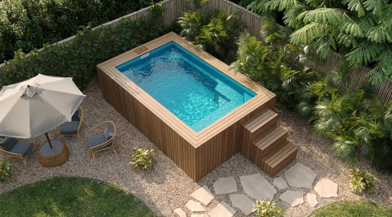 fibreglass pool installation