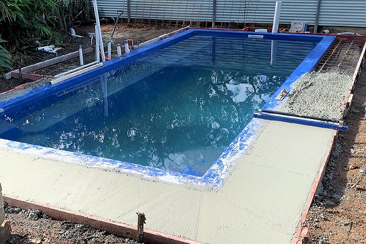 installing your own fiberglass pool